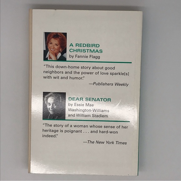 Readers Digest Large Print 2 novel A Red bird Christmas , Dear Senator - Picture 2 of 4